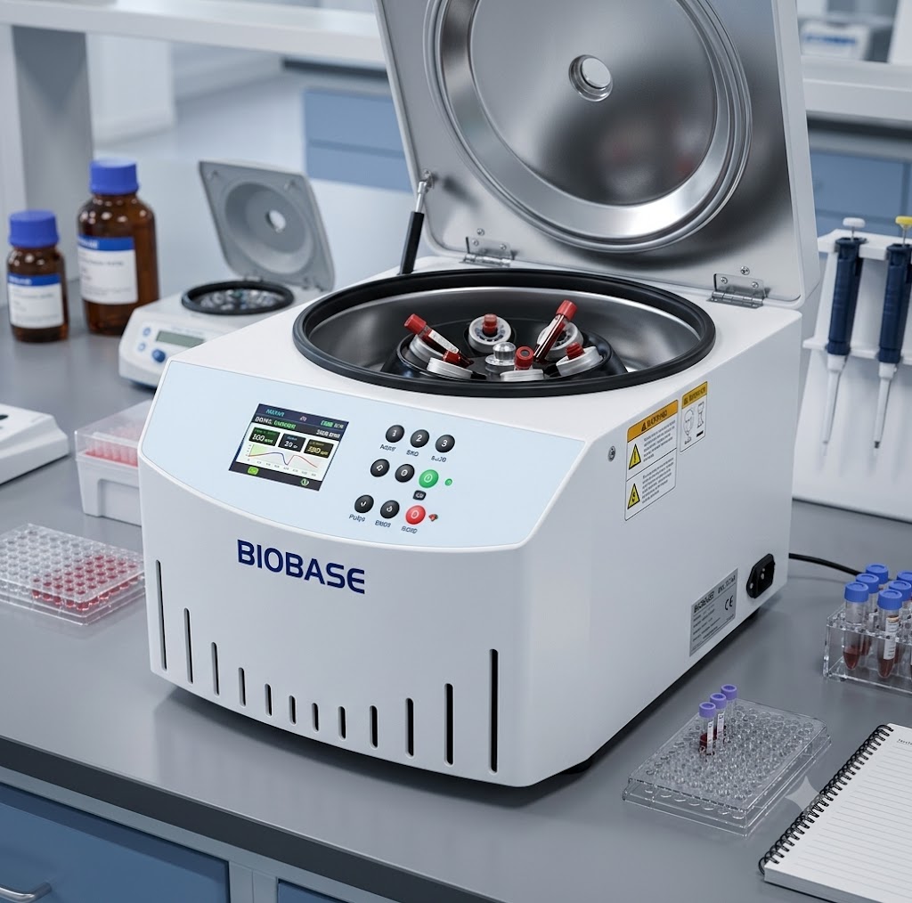 B-Centrifugeuse de paillasse basse vitesse BKC-TL5M