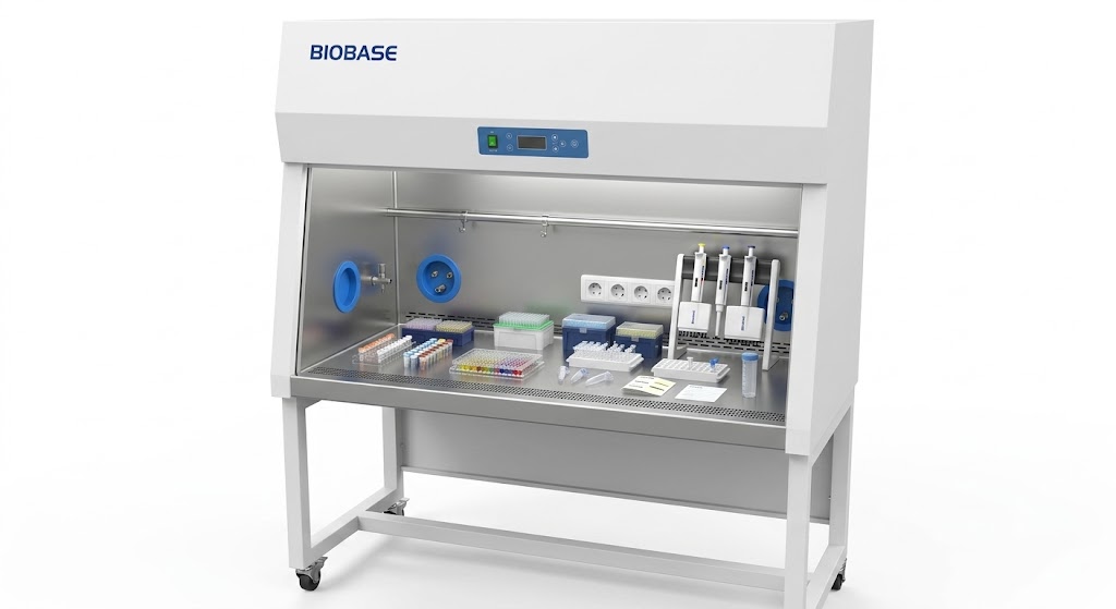 B-Poste de Sécurité Biologique (PSB) Classe II certifié E