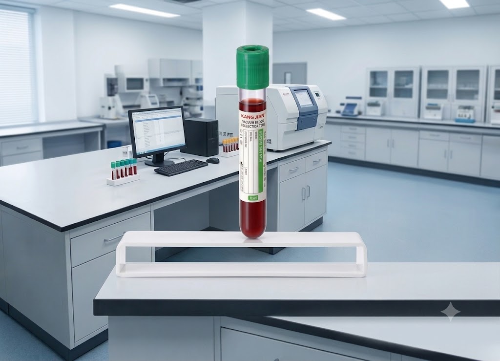 C-Tube héparine (Lithium / Sodium) - Vert